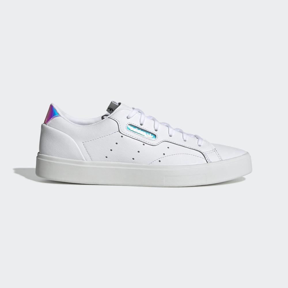 Originals Adidas Sleek Dama Romania - Albi/Negrii EG2685